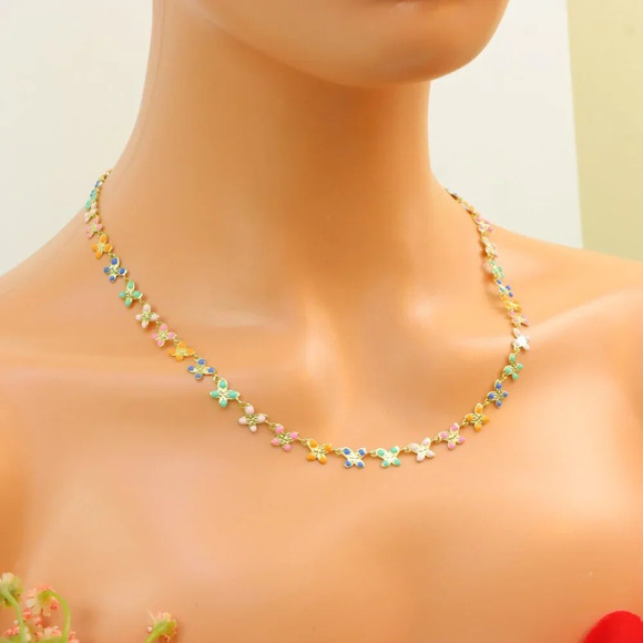 "New Beautiful Design Necklace Chain for Women/Girls, Gift, N687 - Picture 4 of 10